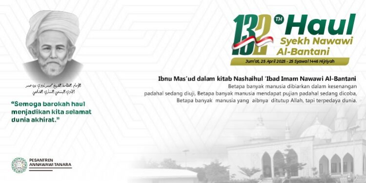 Haul Ke-132 Syekh Nawawi Al-Bantani: Digelar Meriah Dengan Kegiatan Sosial, Keilmuan Dan Kebudayaan