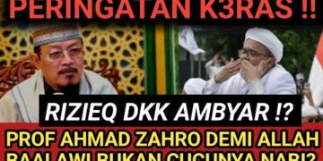 Prof Dr KH Ahmad Zahro: Demi Allah Ba ‘Alwi Bukan Cucu Nabi