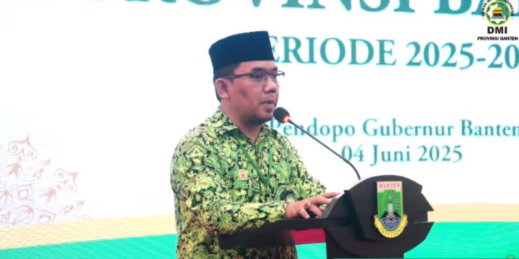 KH Ibnu Baliran Puji Semangat Kebersamaan di Pelantikan DMI Banten 2025