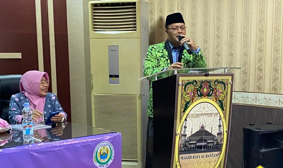 Sambutan Ketua DMI Banten Pada Pelantikan dan Muskerwil BKTKI Banten 2025-2030