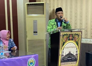 Sambutan Ketua DMI Banten Pada Pelantikan dan Muskerwil BKTKI Banten 2025-2030