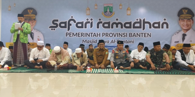 Safari Ramadhan Pemprov Banten Perdana Bersama PW DMI Banten, Para Tokoh dan Undangan