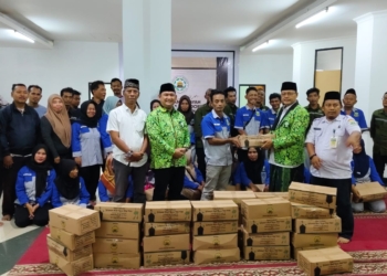 DMI Banten Salurkan Paket Sembako Ramadhan, Apresiasi Nyata untuk Petugas Masjid Raya Al-Bantani