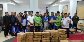 DMI Banten Salurkan Paket Sembako Ramadhan, Apresiasi Nyata untuk Petugas Masjid Raya Al-Bantani
