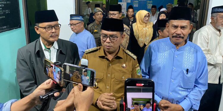 Safari Ramadan 1447 H, Gubernur Andra Soni di “Pengajian Ulama–Umara” MUI Banten
