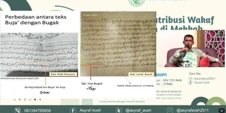 Haji Habib bin Buja’, Pewaqaf di Makkah, Asli Keturunan Negeri Aceh Bukan Ba’Alwi