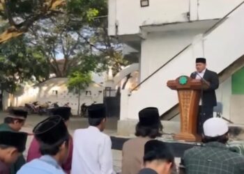 Salat Iduladha di Pesantren Nahdlatul Ulum Kresek Banten Berlangsung Khidmat