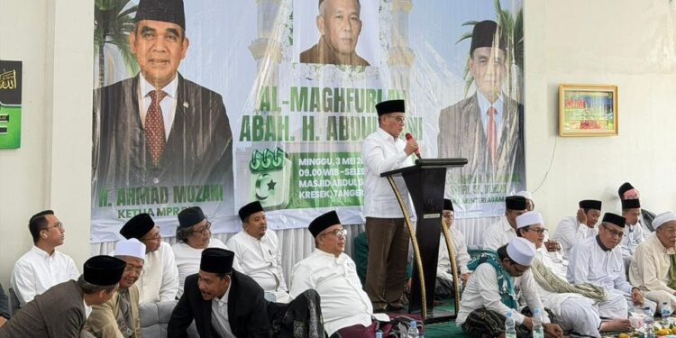 Haul H. Abdul Gani, Ulama Milyuner Dari Kresek Tangerang Di Hadiri Wamenag RI