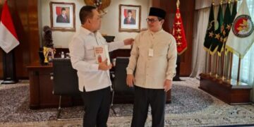 Kiai Imaduddin Temui Pak Dudung Kepala Staf Kepresidenan di Gedung KSP