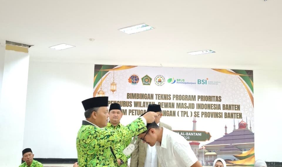 DMI Banten Bentuk 200 Petugas Lapangan, Siap Datangi Masjid Door to Door