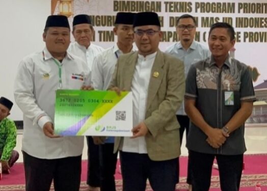 DMI Banten Bentuk 200 Tim Sukseskan 30.000 Kepesertaan BPJS-TK bagi Pengurus Masjid