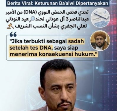 Pangeran Abdul Nasher Yaman Batalkan Nasab Baalwi